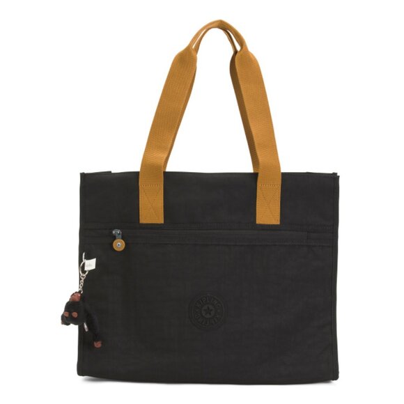 KIPLING Black Nylon Archer Tote With Laptop Sleeve - Picture 1 of 2